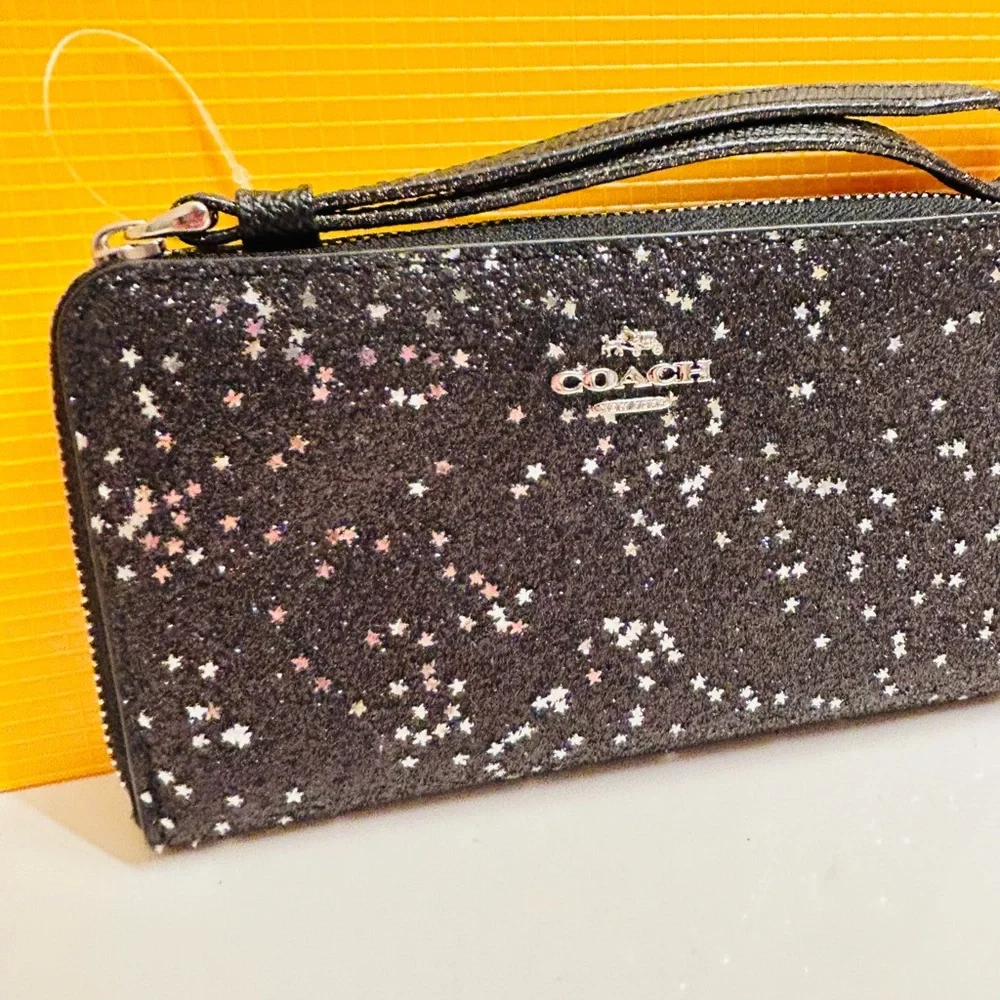 Coach Stars And Glitter Wallet/ Wristlet - Picture 3 of 14
